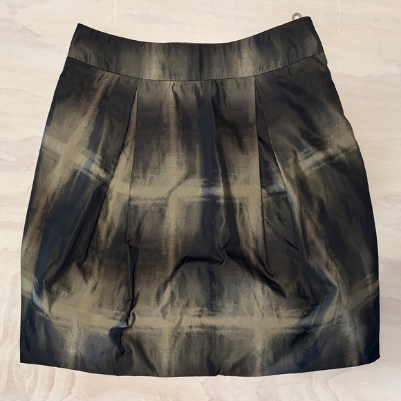 LAMB bubble skirt by Gwen Stefani Fall 2007 RARE black & gold Medium mid-thigh - Picture 1 of 8